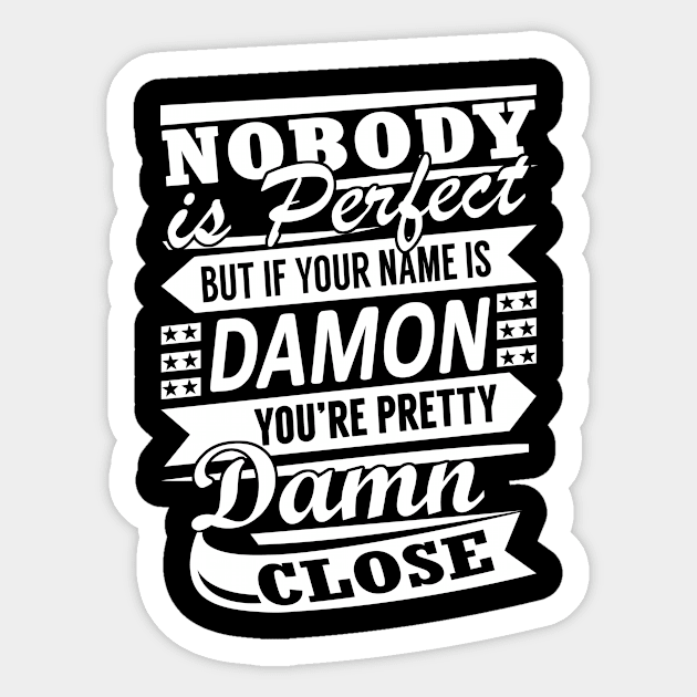 DAMON Sticker by reginiamaxwell32